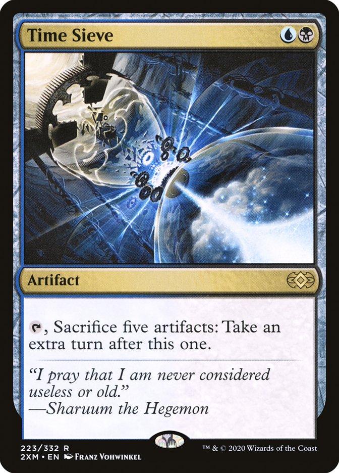 Time Sieve [Double Masters] | The Time Vault CA