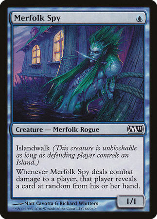 Merfolk Spy [Magic 2011] | The Time Vault CA