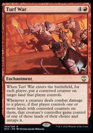 Turf War (Promo Pack) [Streets of New Capenna Commander Promos] | The Time Vault CA