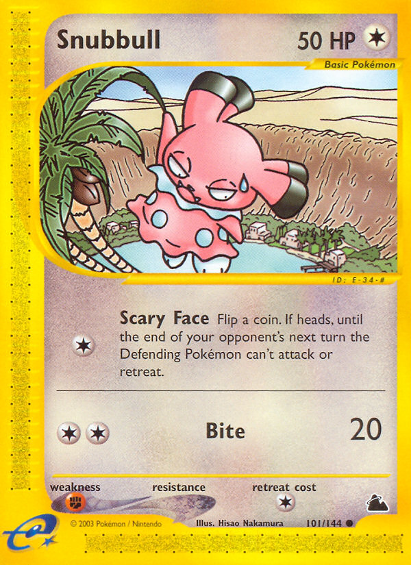 Snubbull (101/144) [Skyridge] | The Time Vault CA