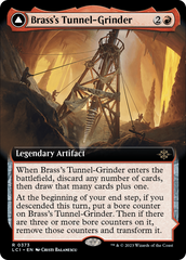Brass's Tunnel-Grinder // Tecutlan, The Searing Rift (Extended Art) [The Lost Caverns of Ixalan] | The Time Vault CA