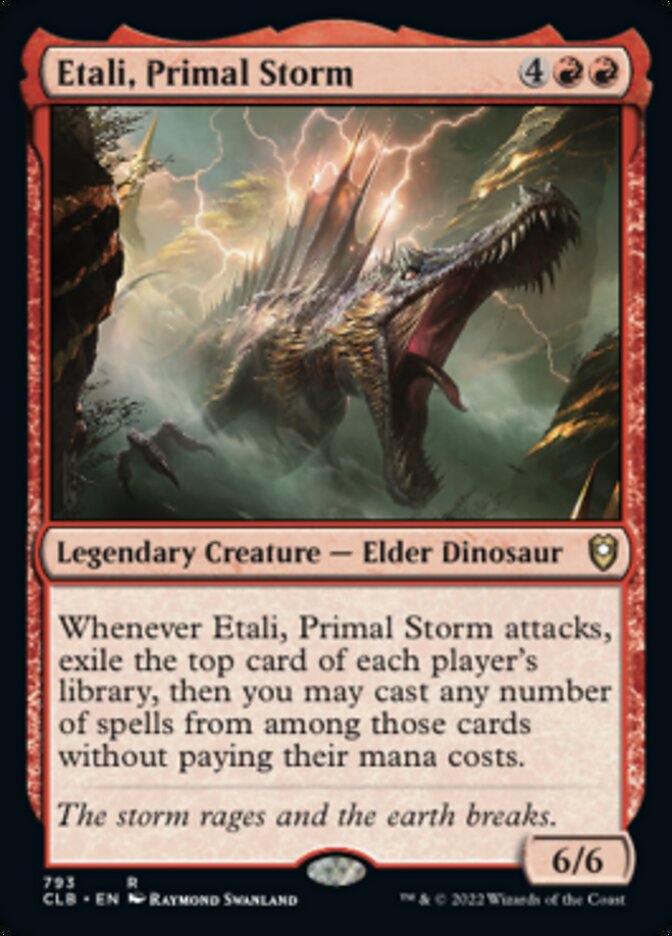 Etali, Primal Storm [Commander Legends: Battle for Baldur's Gate] | The Time Vault CA