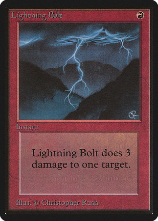 Lightning Bolt [Limited Edition Beta] | The Time Vault CA