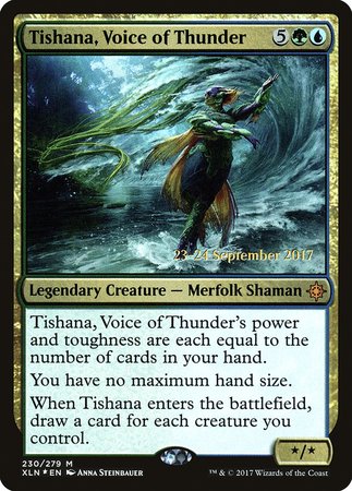 Tishana, Voice of Thunder [Ixalan Promos] | The Time Vault CA