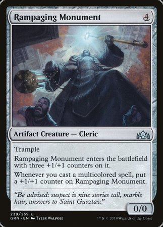 Rampaging Monument [Guilds of Ravnica] | The Time Vault CA