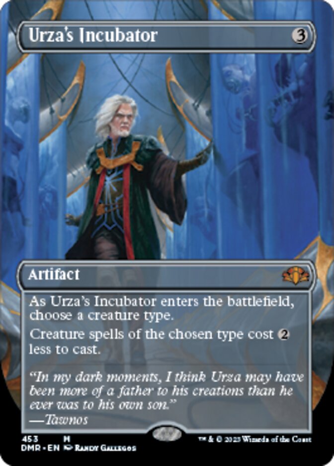 Urza's Incubator (Borderless Alternate Art) [Dominaria Remastered] | The Time Vault CA