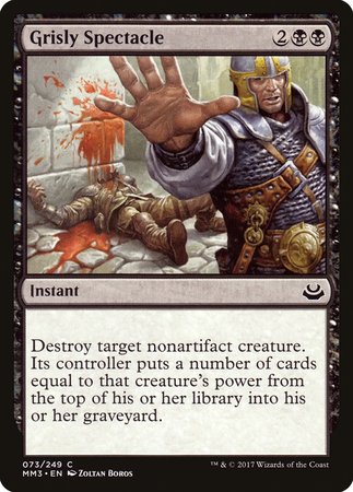 Grisly Spectacle [Modern Masters 2017] | The Time Vault CA