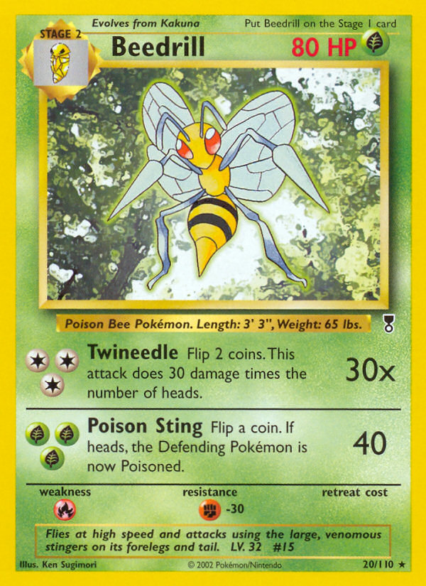 Beedrill (20/110) [Legendary Collection] | The Time Vault CA