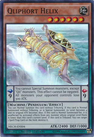 Qliphort Helix (SE) [NECH-ENS04] Super Rare | The Time Vault CA