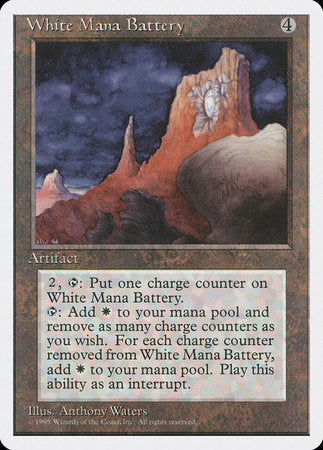 White Mana Battery [Fourth Edition] | The Time Vault CA