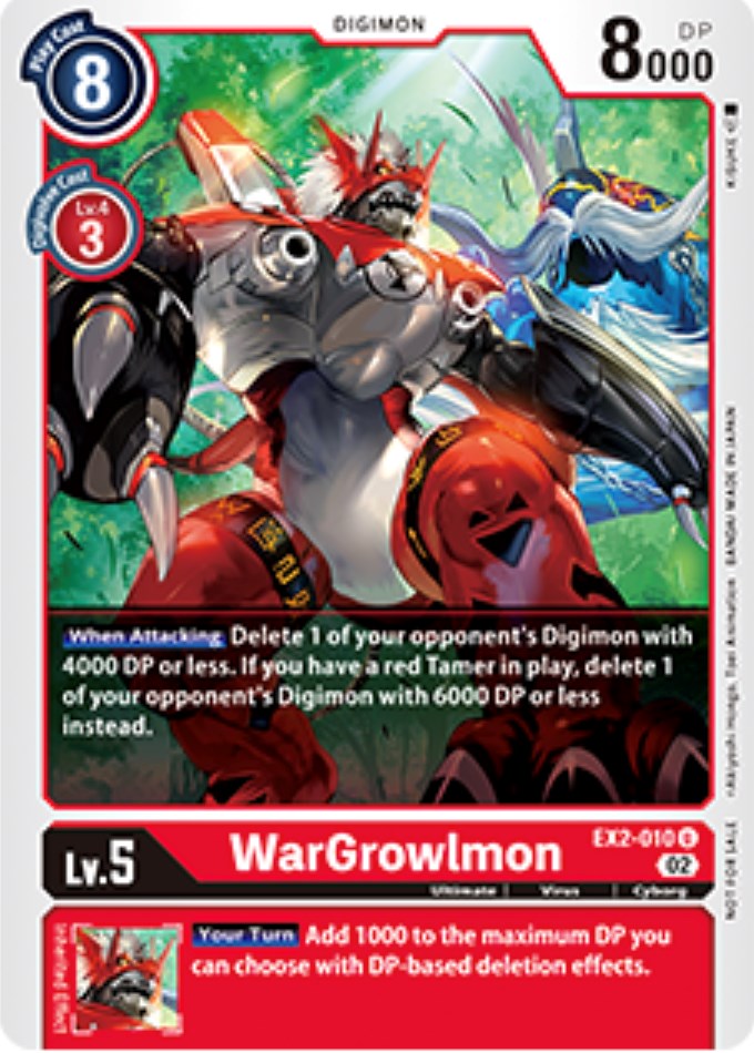 WarGrowlmon [EX2-010] (Tamer Party Vol. 6 Promo) [Digital Hazard Promos] | The Time Vault CA