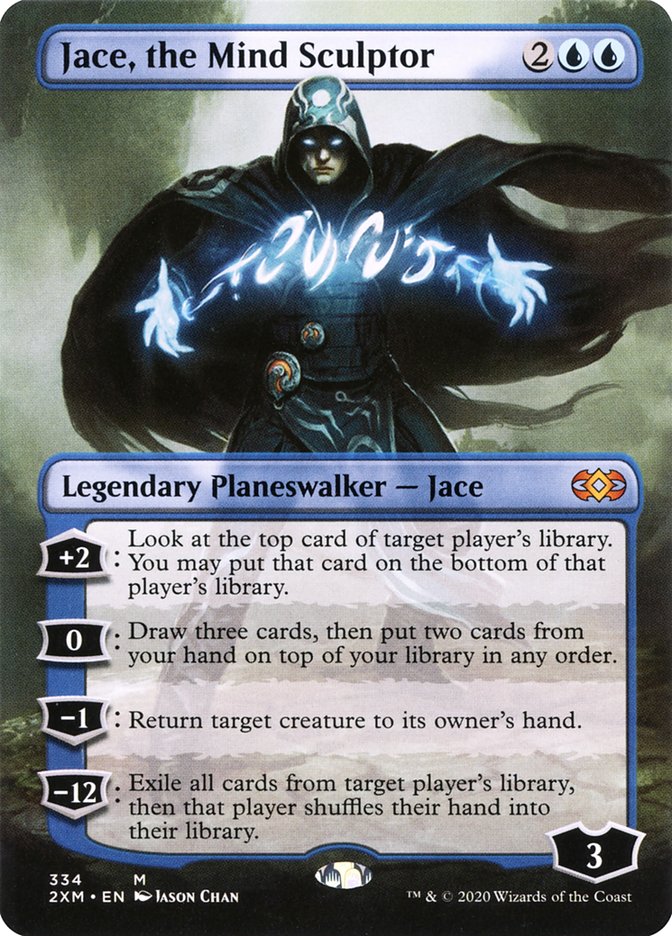 Jace, the Mind Sculptor (Borderless) [Double Masters] | The Time Vault CA