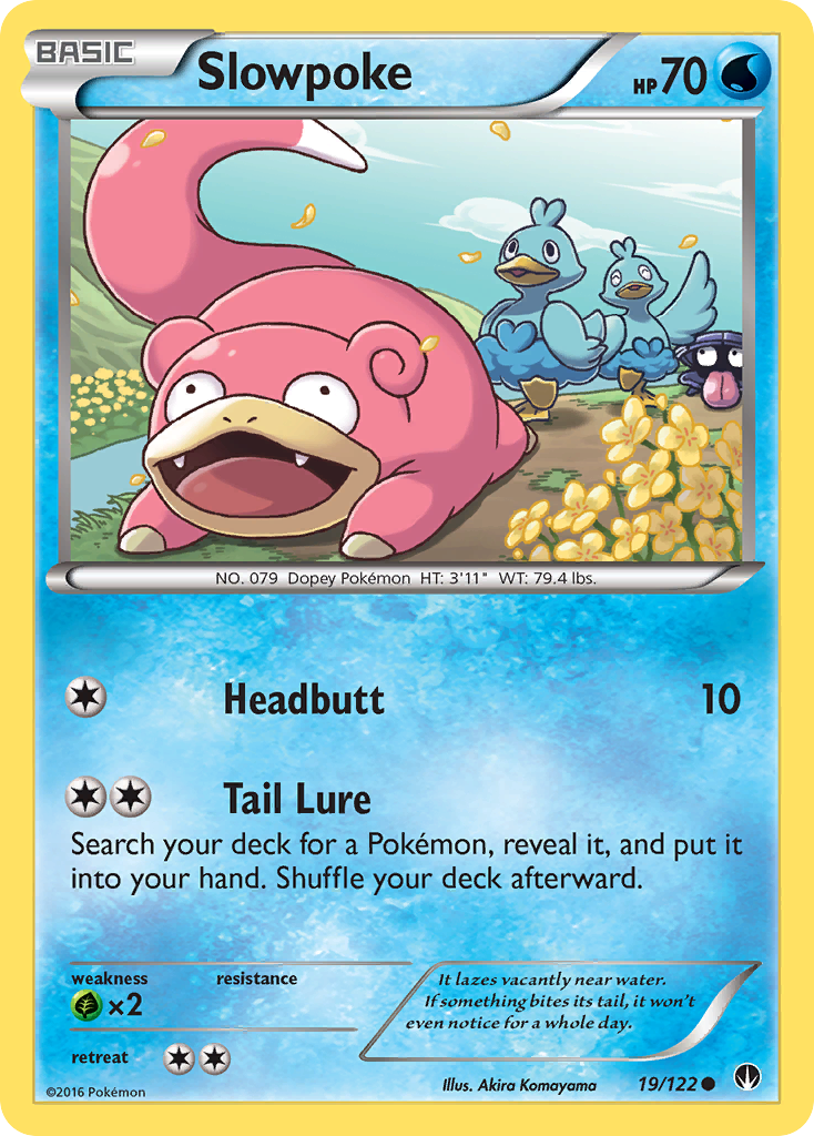 Slowpoke (19/122) [XY: BREAKpoint] | The Time Vault CA