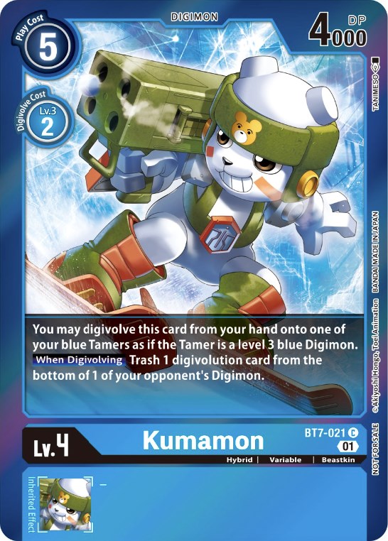 Kumamon [BT7-021] (Event Pack 3) [Next Adventure Promos] | The Time Vault CA