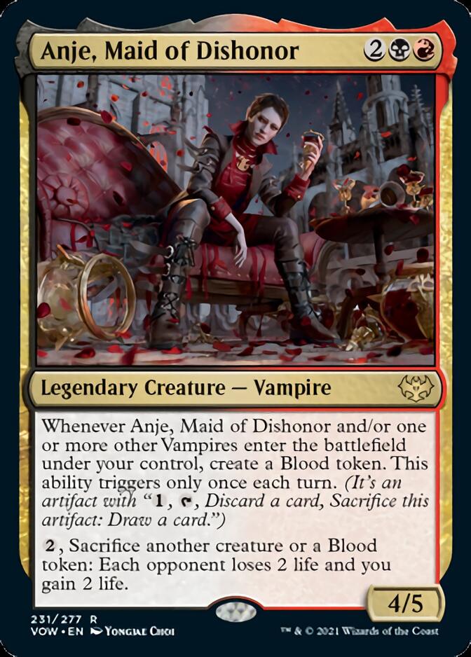 Anje, Maid of Dishonor [Innistrad: Crimson Vow] | The Time Vault CA