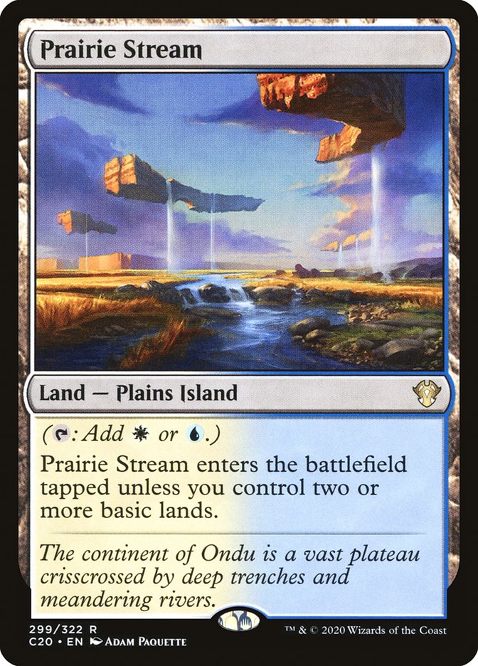 Prairie Stream [Commander 2020] | The Time Vault CA