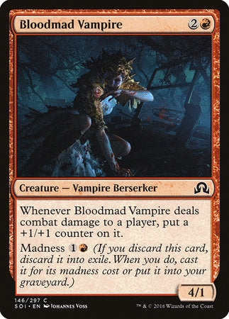 Bloodmad Vampire [Shadows over Innistrad] | The Time Vault CA