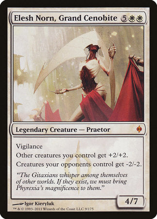 Elesh Norn, Grand Cenobite [New Phyrexia] | The Time Vault CA