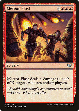 Meteor Blast [Commander 2015] | The Time Vault CA