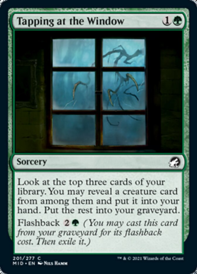 Tapping at the Window [Innistrad: Midnight Hunt] | The Time Vault CA