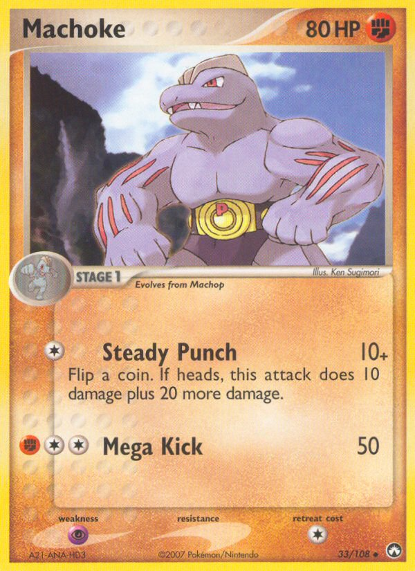 Machoke (33/108) [EX: Power Keepers] | The Time Vault CA