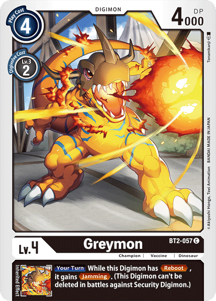 Greymon [BT2-057] [Release Special Booster Ver.1.0] | The Time Vault CA