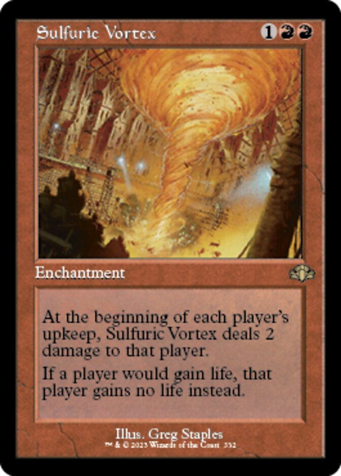 Sulfuric Vortex (Retro) [Dominaria Remastered] | The Time Vault CA