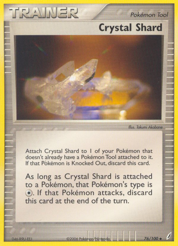 Crystal Shard (76/100) [EX: Crystal Guardians] | The Time Vault CA