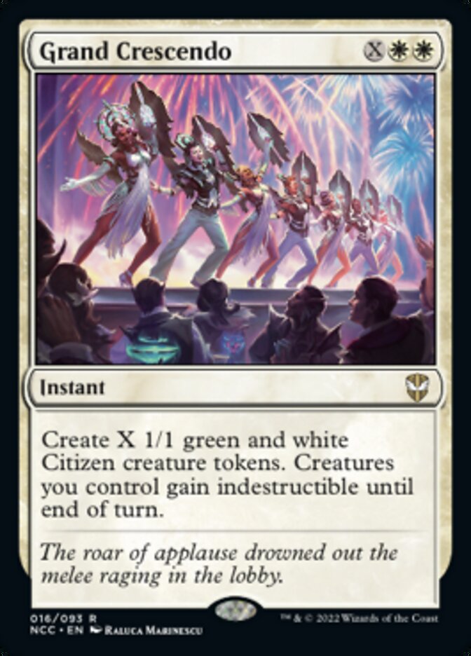 Grand Crescendo [Streets of New Capenna Commander] | The Time Vault CA
