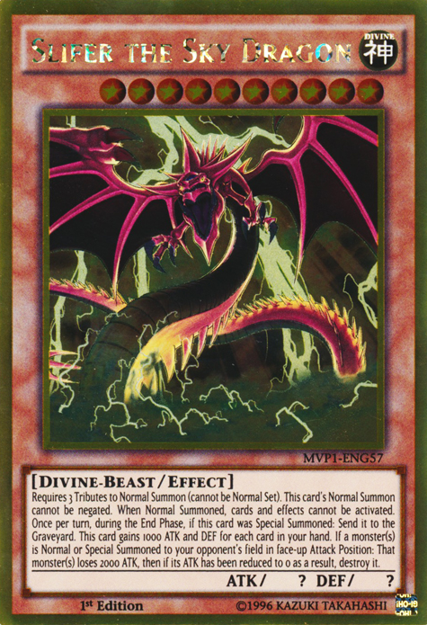 Slifer the Sky Dragon [MVP1-ENG57] Gold Rare | The Time Vault CA