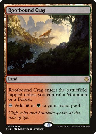 Rootbound Crag [Ixalan] | The Time Vault CA