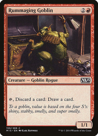 Rummaging Goblin [Magic 2015] | The Time Vault CA