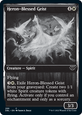 Heron-Blessed Geist [Innistrad: Double Feature] | The Time Vault CA