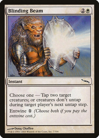 Blinding Beam [Mirrodin] | The Time Vault CA