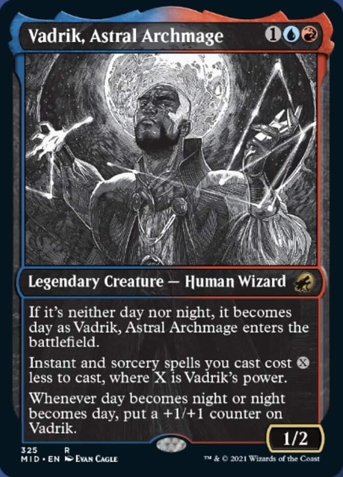 Vadrik, Astral Archmage (Showcase Eternal Night) [Innistrad: Midnight Hunt] | The Time Vault CA