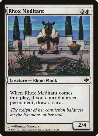 Rhox Meditant [Conflux] | The Time Vault CA