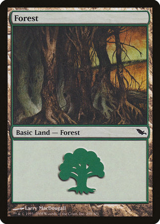 Forest (298) [Shadowmoor] | The Time Vault CA