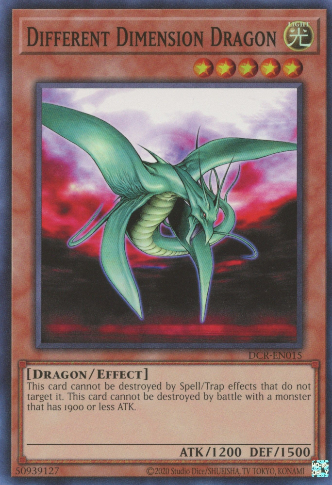 Different Dimension Dragon [DCR-EN015] Super Rare | The Time Vault CA