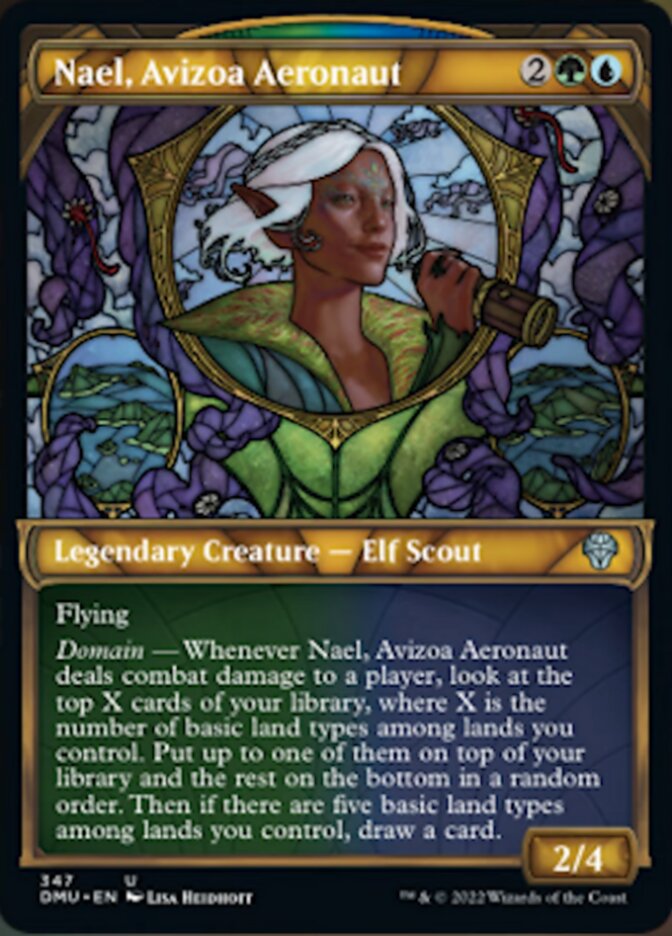 Nael, Avizoa Aeronaut (Showcase Textured) [Dominaria United] | The Time Vault CA