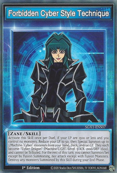 Forbidden Cyber Style Technique [SGX1-ENS07] Common | The Time Vault CA