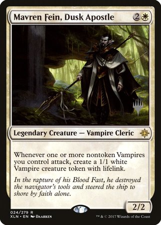 Mavren Fein, Dusk Apostle [Ixalan Promos] | The Time Vault CA