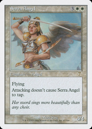 Serra Angel [Seventh Edition] | The Time Vault CA
