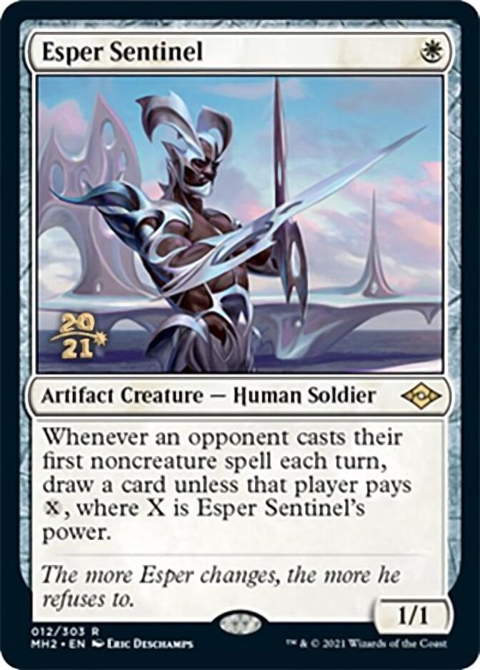 Esper Sentinel [Modern Horizons 2 Prerelease Promos] | The Time Vault CA