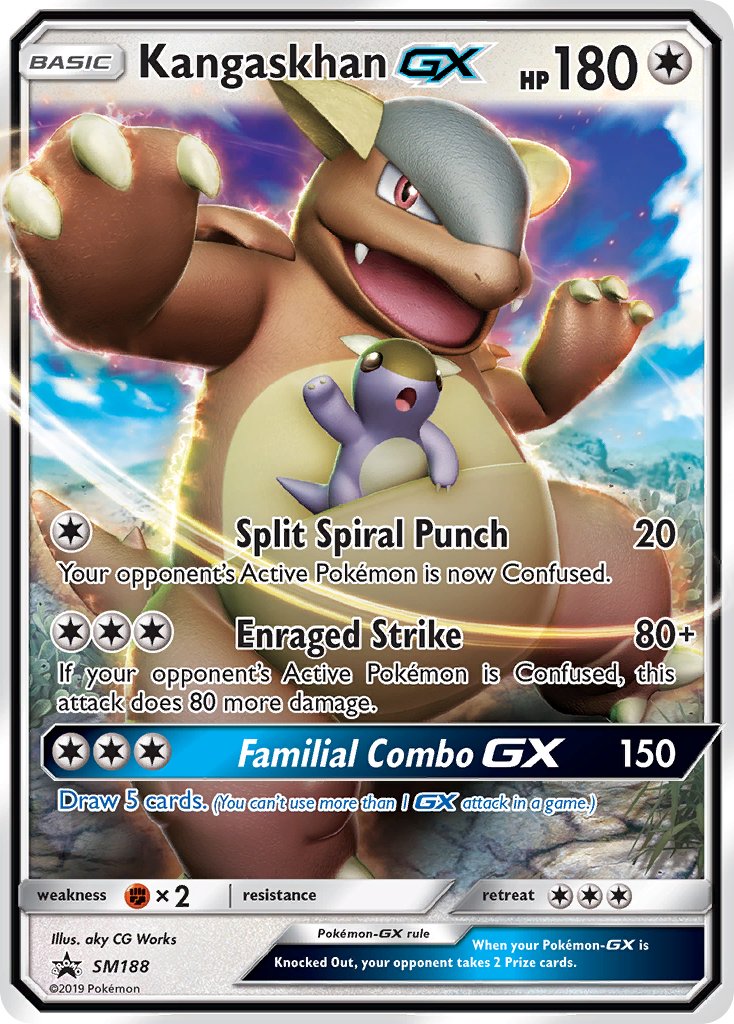 Kangaskhan GX (SM188) [Sun & Moon: Black Star Promos] | The Time Vault CA