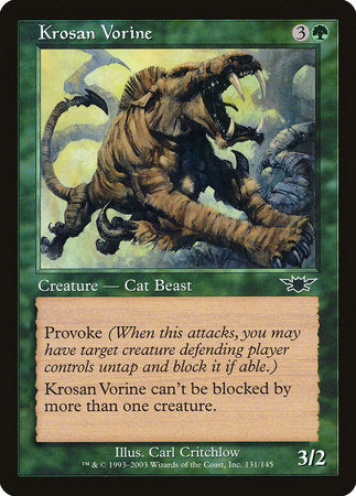 Krosan Vorine [Legions] | The Time Vault CA