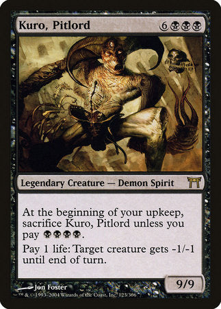 Kuro, Pitlord [Champions of Kamigawa] | The Time Vault CA