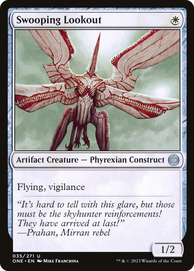 Swooping Lookout [Phyrexia: All Will Be One] | The Time Vault CA