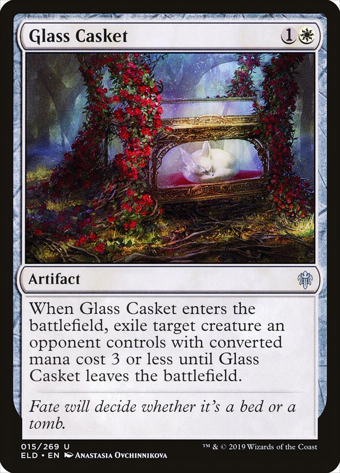 Glass Casket [Throne of Eldraine] | The Time Vault CA