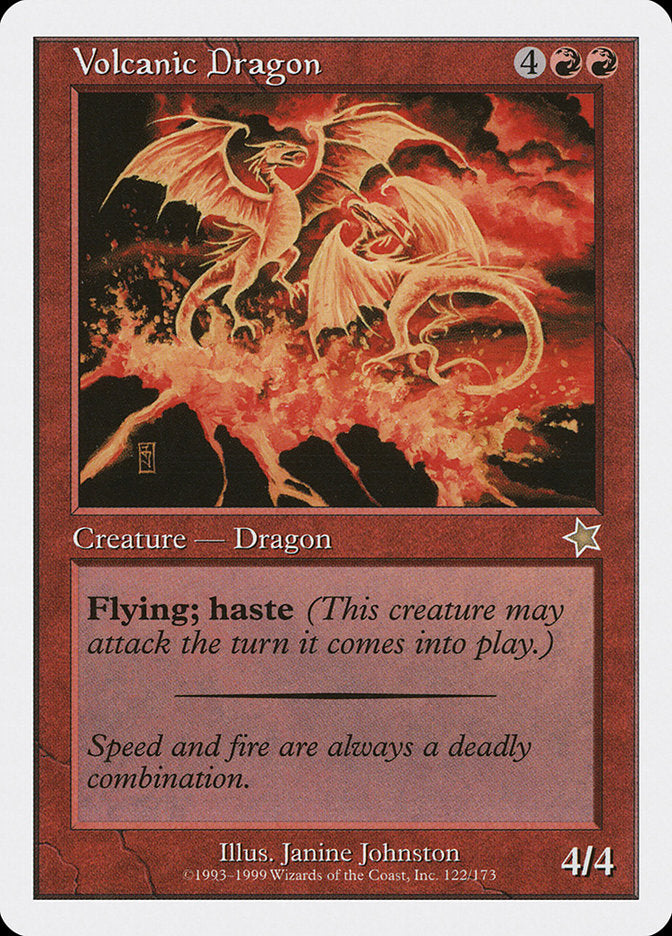 Volcanic Dragon [Starter 1999] | The Time Vault CA