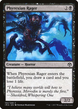 Phyrexian Rager [Iconic Masters] | The Time Vault CA